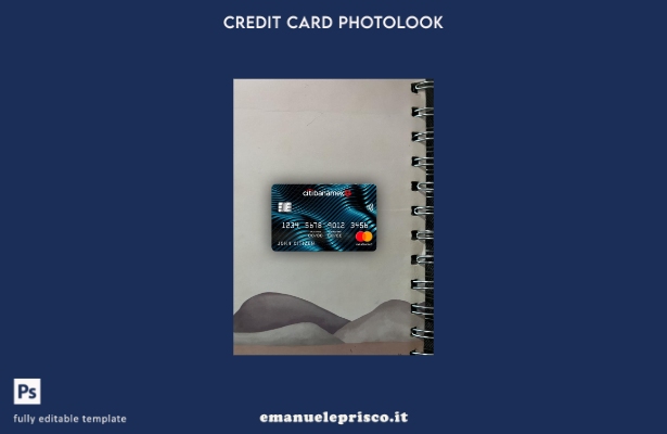modello anteriore photolook mastercard banca Messico Citibanamex stile verificat